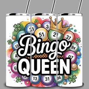 Bingo Queen 20 oz Tumbler